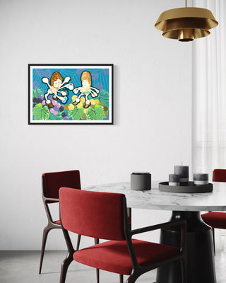 Madames Rouge & Blanc Web of Gossip - Prints