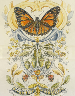 Monarch's Crown - Original Artwork by Paul Reeb Artist